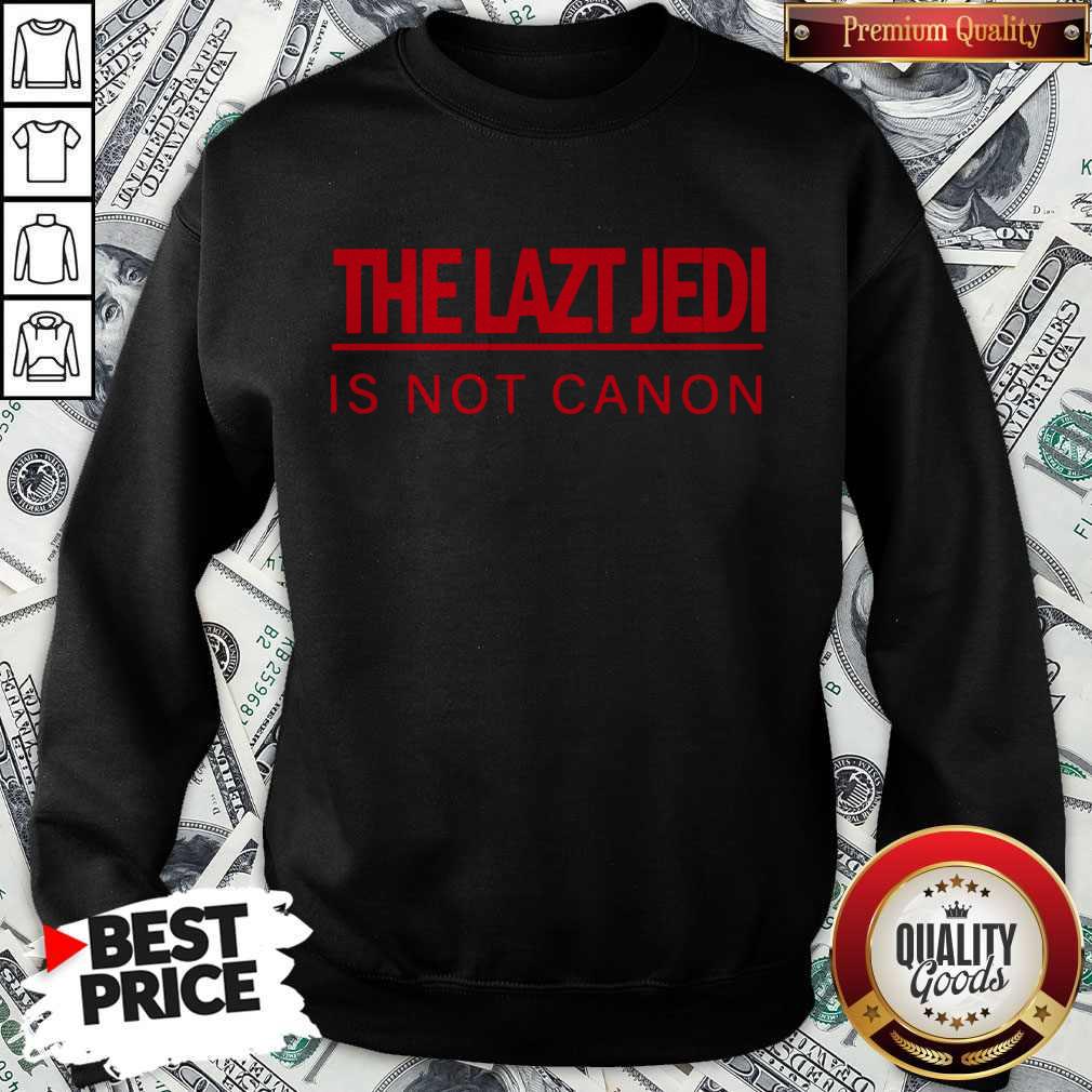 Awesome The Last Jedi Is Not Canon Shirt