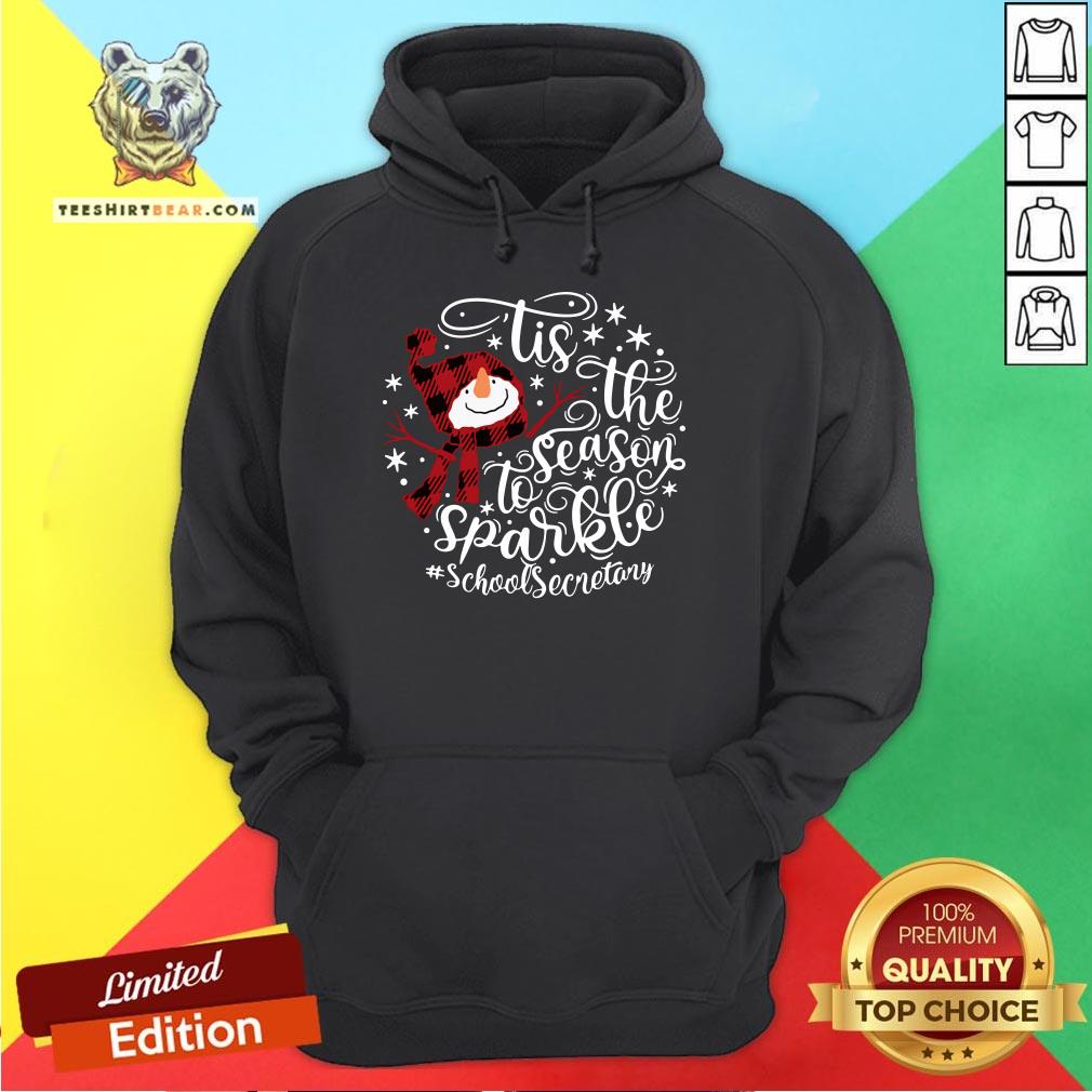 Awesome Tis The Season To Sparkle School Secretary Shirt