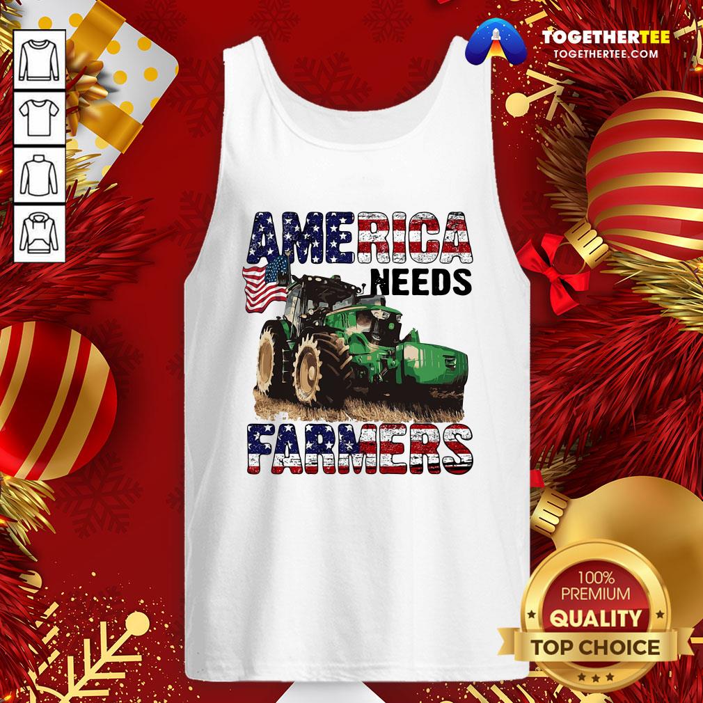 Awesome Tractor America Needs Farmers Shirt