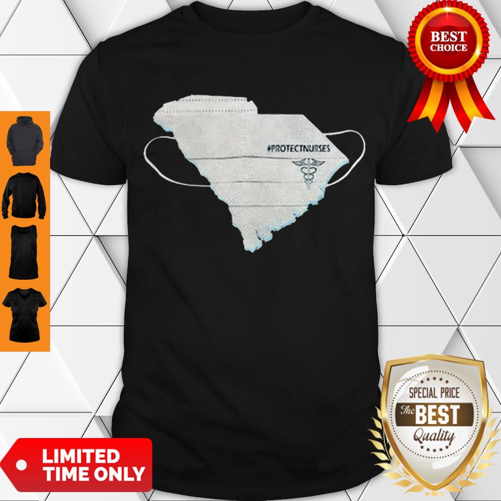 Awesome South Carolina Protect Nurses Face Mask Coronavirus Shirt