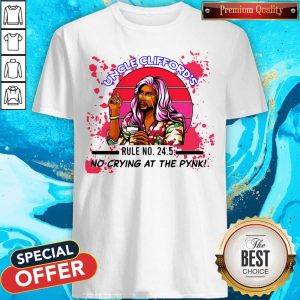 P Valley Uncle Clifford Rule No. 24.5 No Crying At The Pink Vintage Shirt