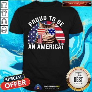 Proud To Be An Americat Vintage Shirt