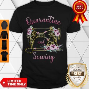 Premium Quarantine And Sewing T-shirt