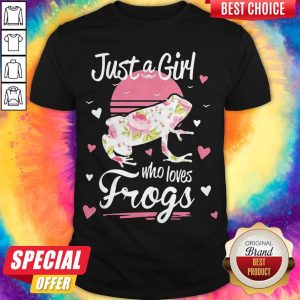 Official Just A Girl Who Loves Frogs Shirt