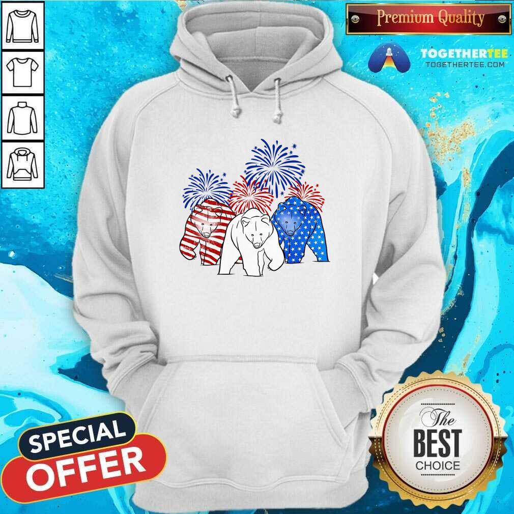 Bear Happy 4th Of July Shirt