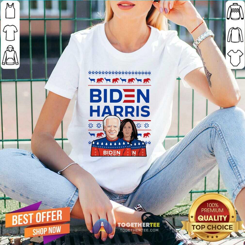 Beautiful Biden Harris Ugly Christmas 2020 T-Shirt