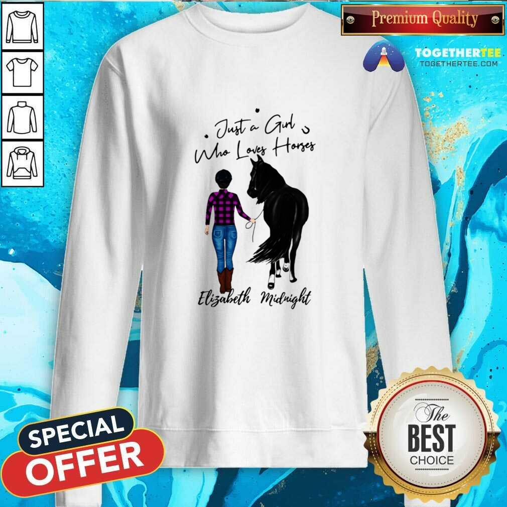Beautiful Walking With Horse Customized Shirt