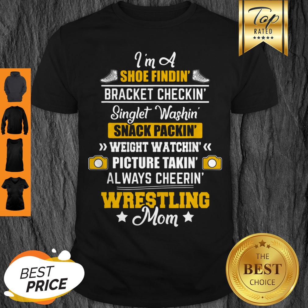 Beautiful Wrestling Mom Gift Wrestler Apparel Gifts Mother Wrestle Fan Shirt