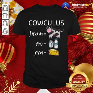 Premium Cowculus Calculus Math Milk Cheese Shirt