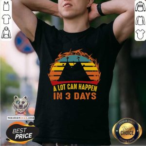 Good A Lot Can Happen In 3 Days Christian Easter Vintage Shirt