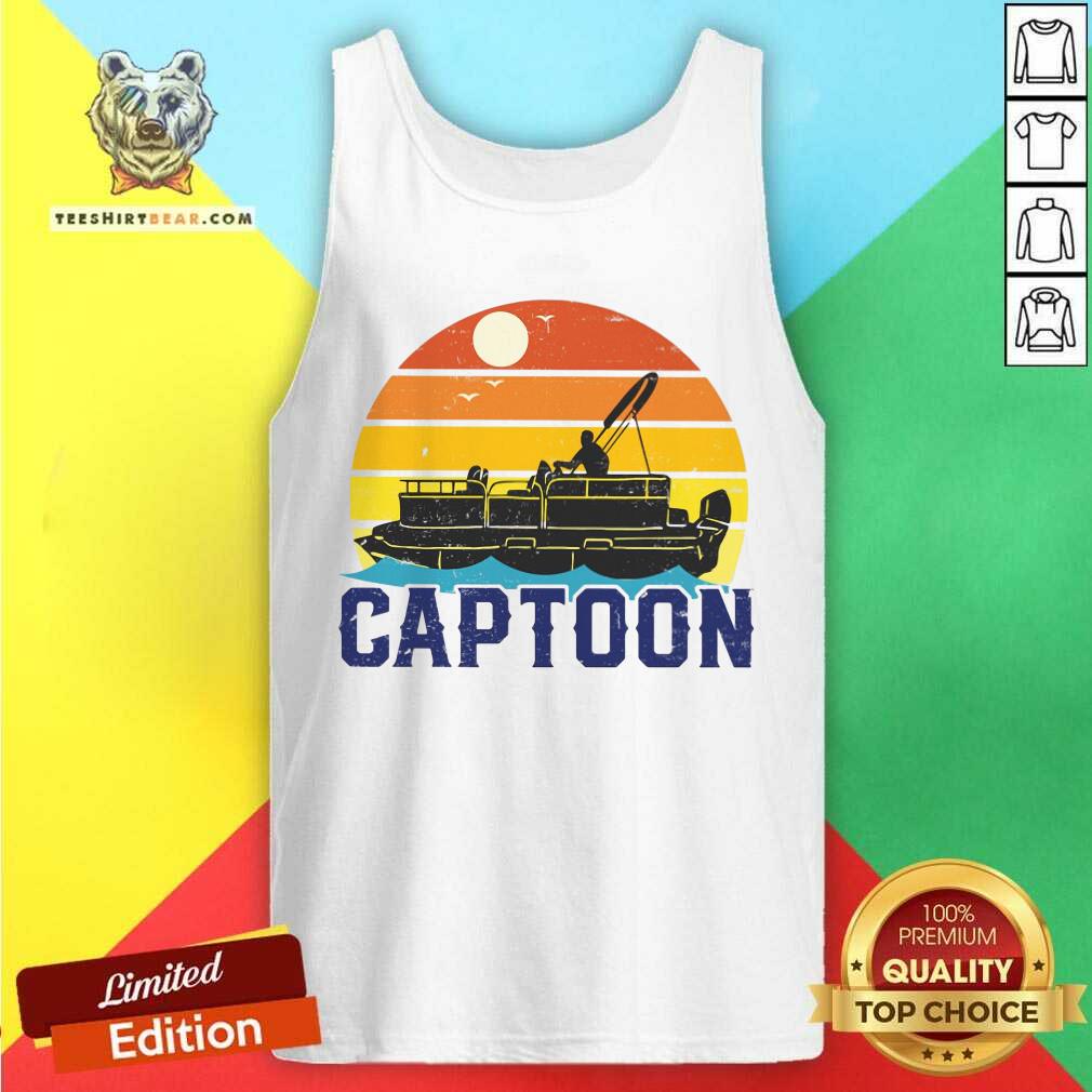 Boating Captoon Pontoon Tritoon Captain Pontoon Boat Shirt