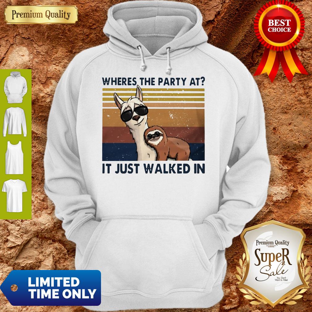 Camels And Sloths Wheres The Party At It Just Walked In Vintage Shirt