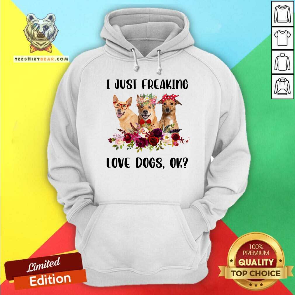 Carolina Dingo I Just Freaking Love Dogs Ok Shirt