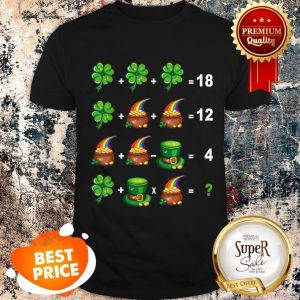 Math Teacher St Patrick Day – Order Of Operations Quiz Shirt