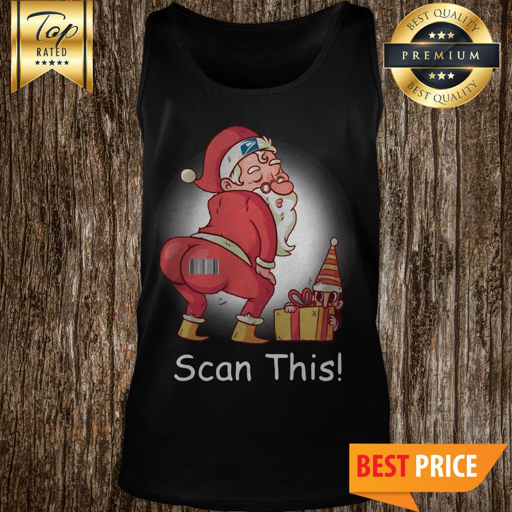 Christmas Santa Twerking Scan This Shirt