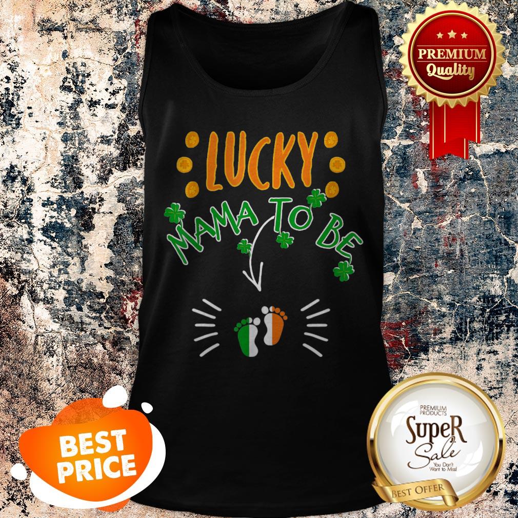 Nice St Patricks Day Pregnant Lucky Mama To Be- Irish Pregnancy T-shirt