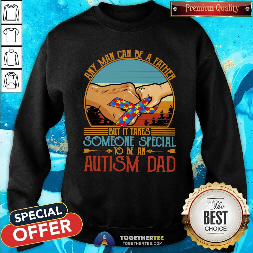 Colorful It Takes Someone Special To Be An Autism Dad Shirt