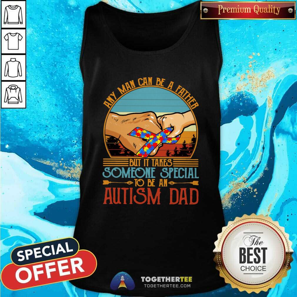 Colorful It Takes Someone Special To Be An Autism Dad Shirt