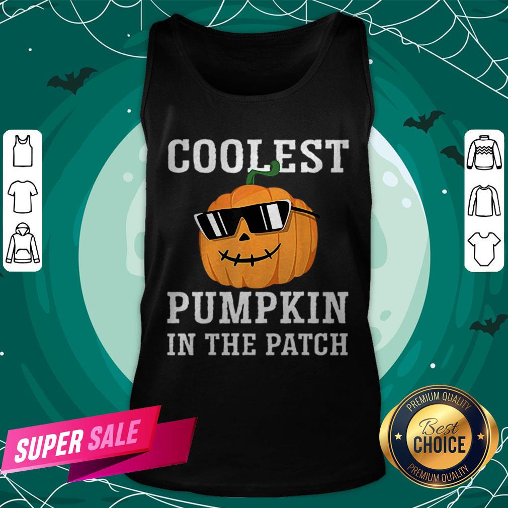 Coolest Pumpkin In The Patch Halloween Costume Kids Gift T-Shirt