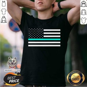 Funny The Thin Baja Blast Line Flag Shirt