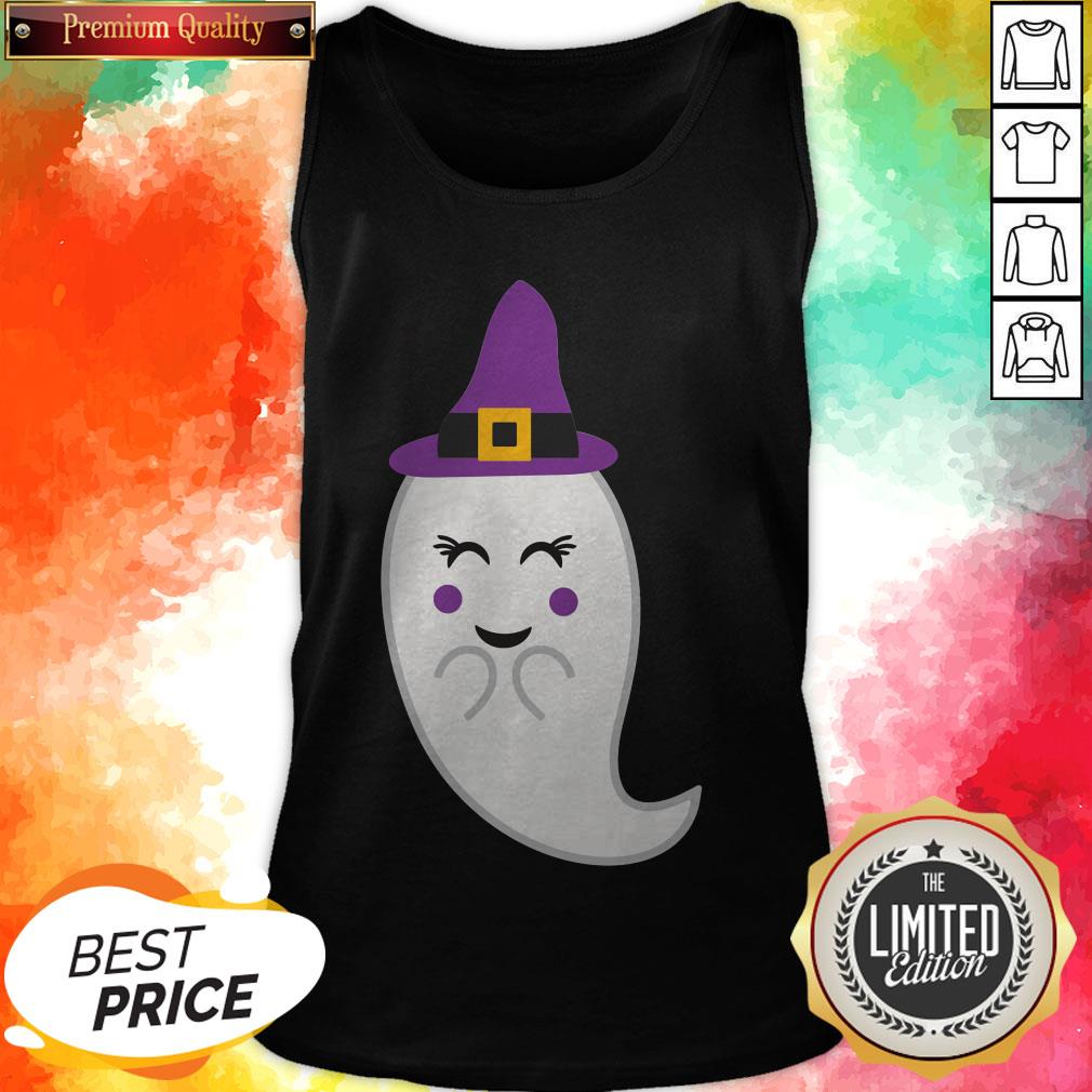 Cute Ghost With Hat Halloween Day 2020 Shirt