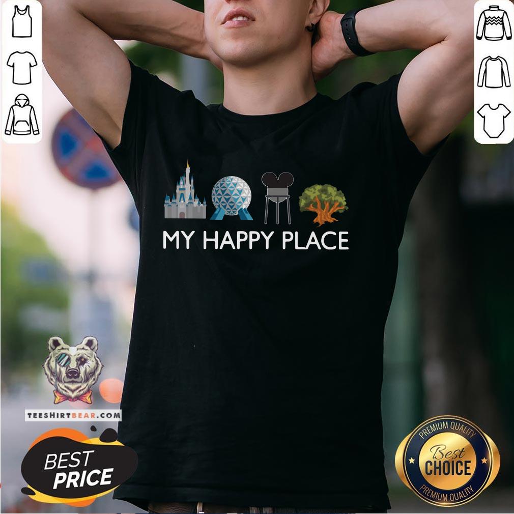 Cute Meet Me At My Happy Place Shirt