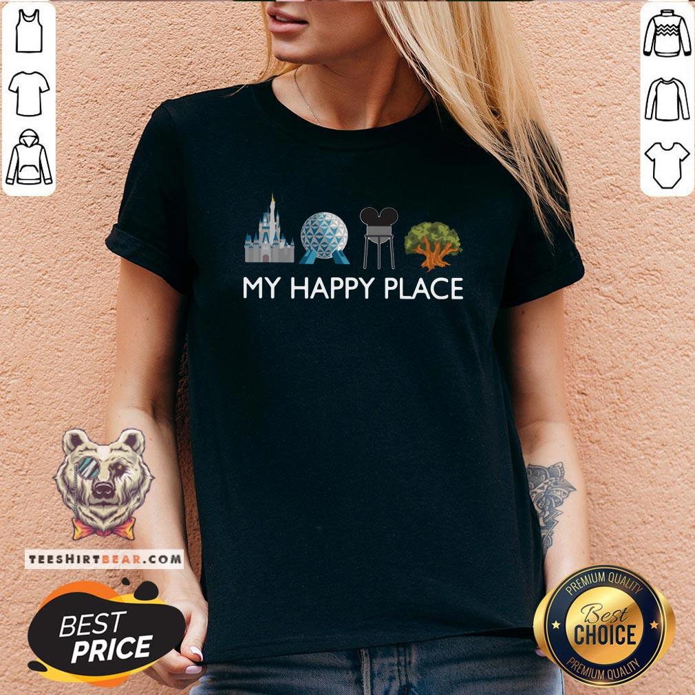 Cute Meet Me At My Happy Place Shirt