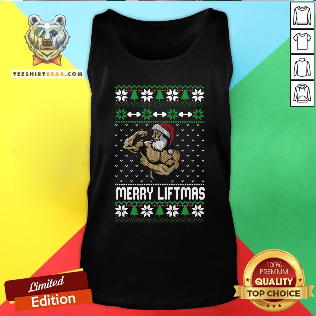 Cute Merry Liftmas Christmas Funny Sweat Shirt