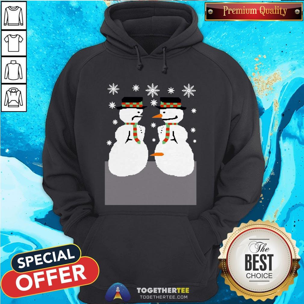 Cute Snowman Nose Thief Ugly Christmas Shirt