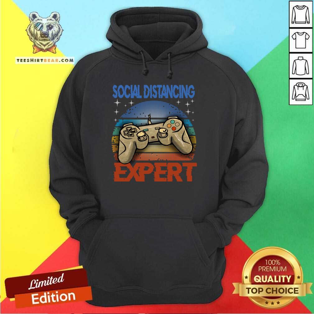 Cute Social Distancing Expert Gaming Video Gamer Boys Men Gifts T-Shirt