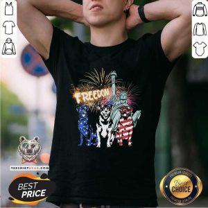Rottweiler American Patriot Freedom Liberty Shirt