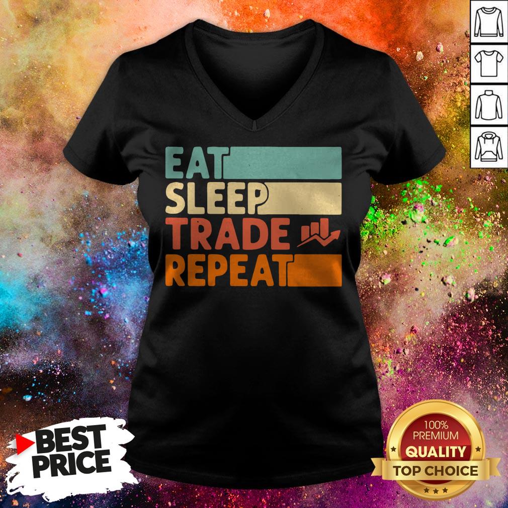 Eat Sleep Trade Repeat Vintage Shirt
