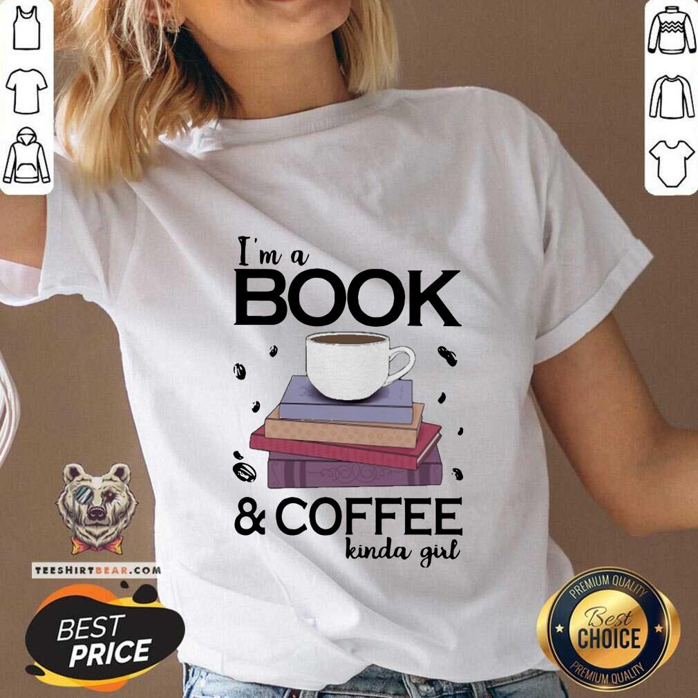 Enthusiastic I Am A Book Coffee 7 Kinda Girl Shirt