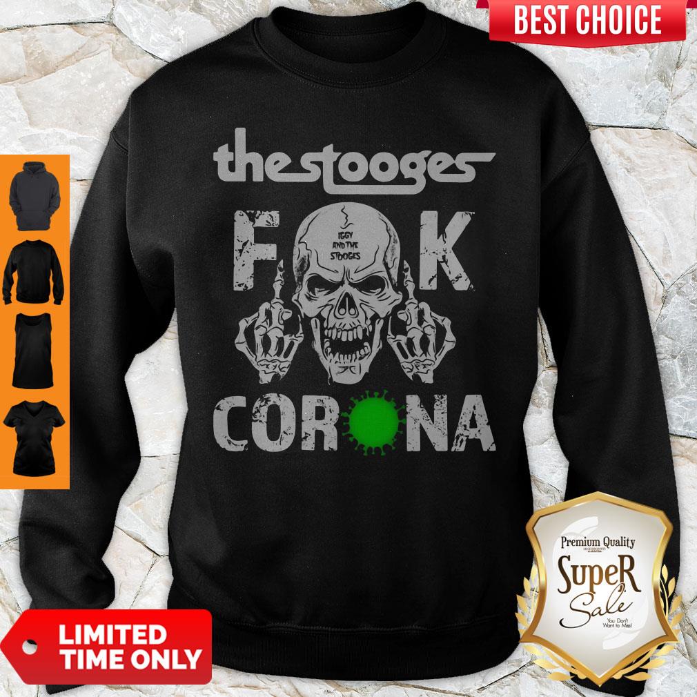 Official The Stooges Skull Fuck Coronavirus Shirt