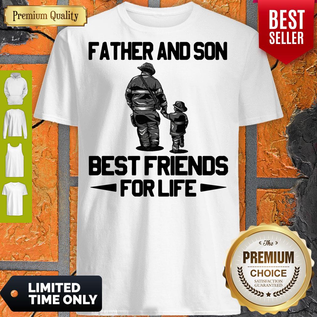 Father And Son Riding Partners For Life Shirt