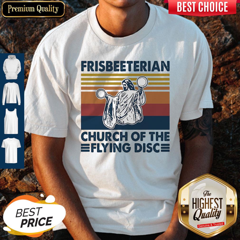 Frisbeeterian Church Of The Flying Disc Vintage Shirt