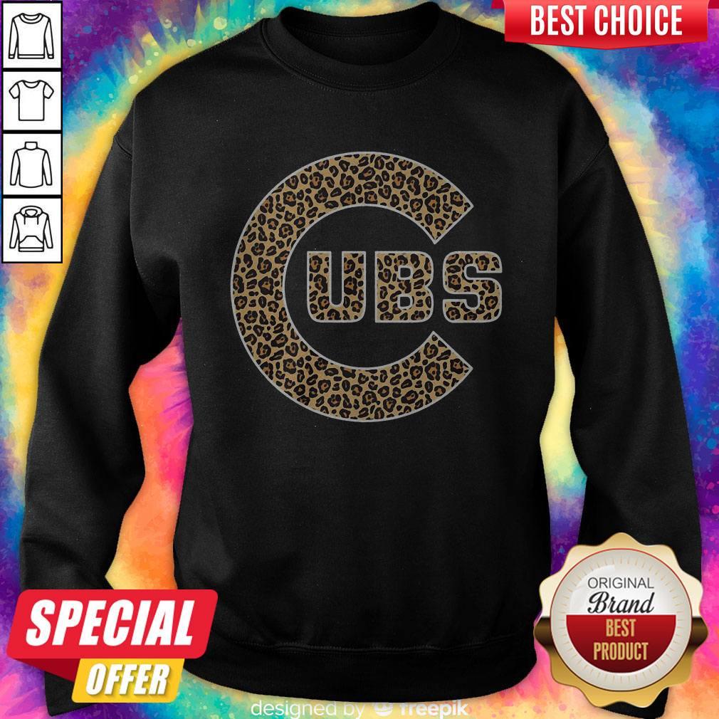 Funny Chicago CUBS Leopard Shirt