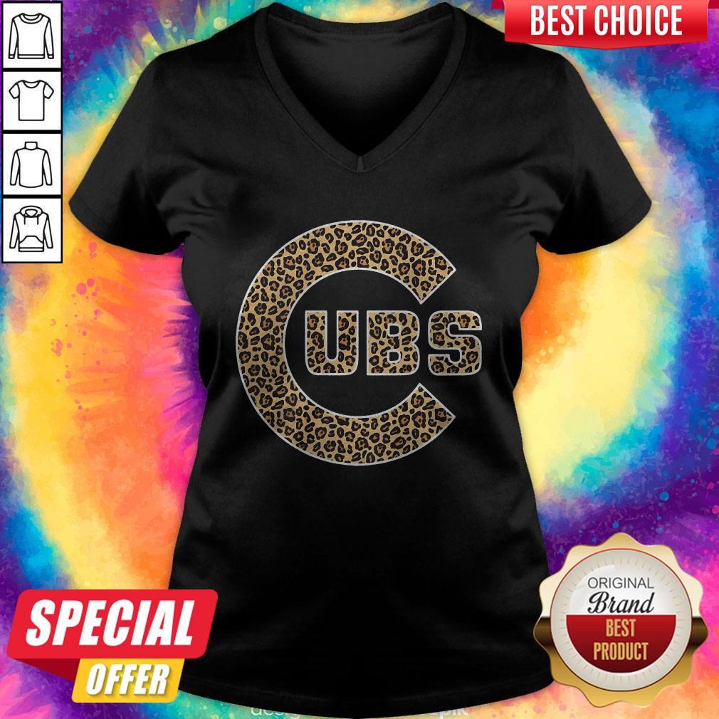 Funny Chicago CUBS Leopard Shirt