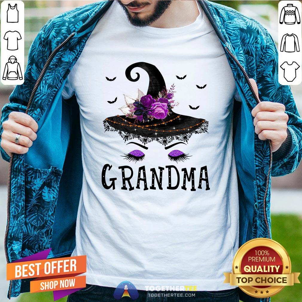 Funny Grandma Witch Hat Halloween Shirt