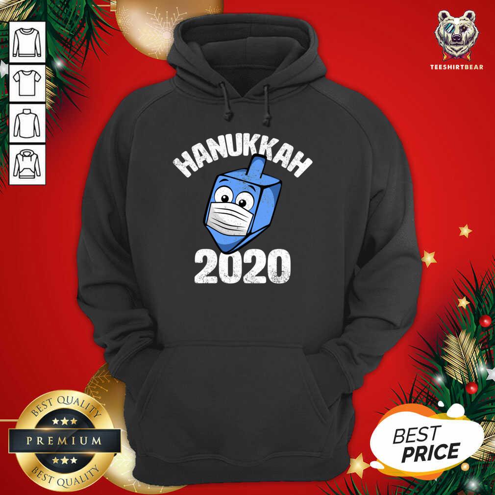Funny Hanukkah 2020 Dreidel Wearing Face Mask Shirt