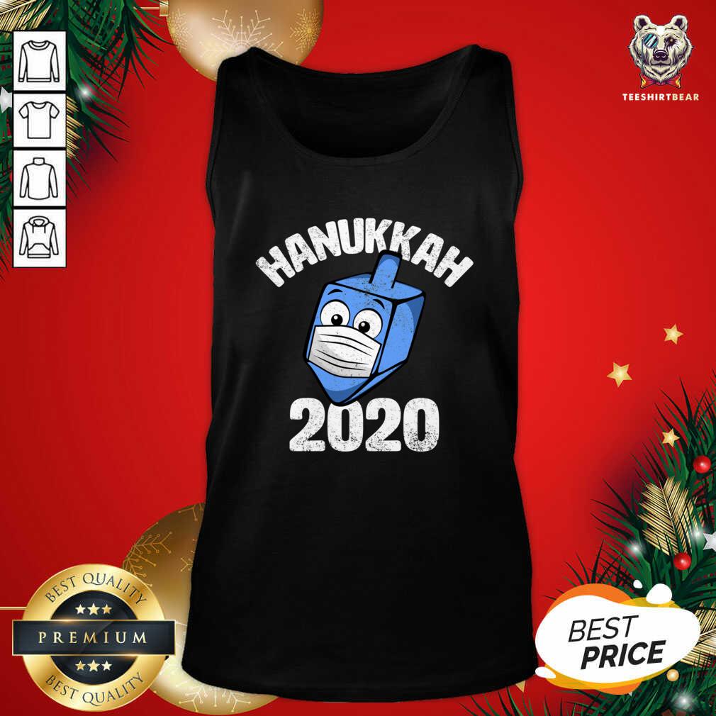 Funny Hanukkah 2020 Dreidel Wearing Face Mask Shirt
