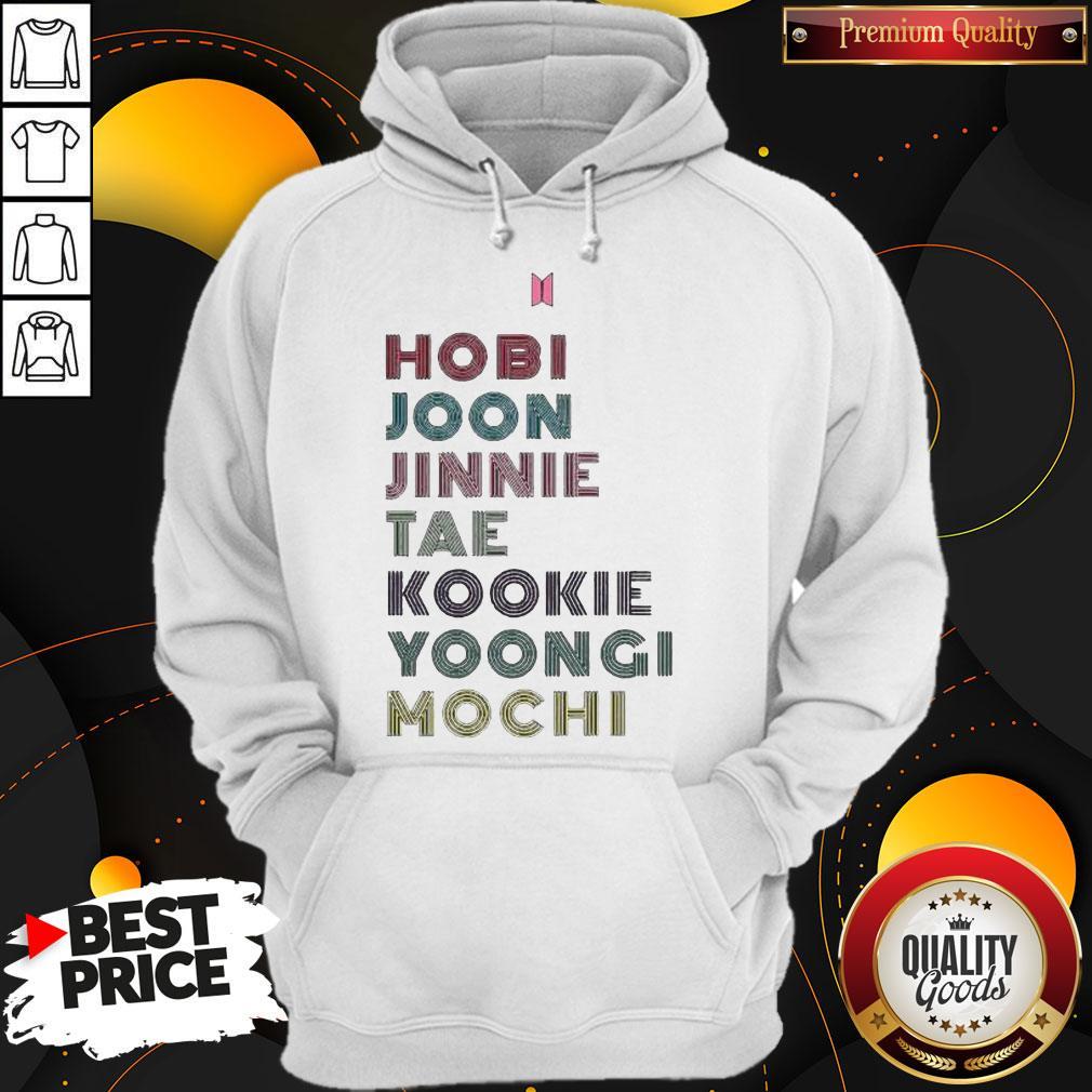 Funny Hobi Joon Jinnie Tae Kookie Yoongi Mochi Vintage Shirt
