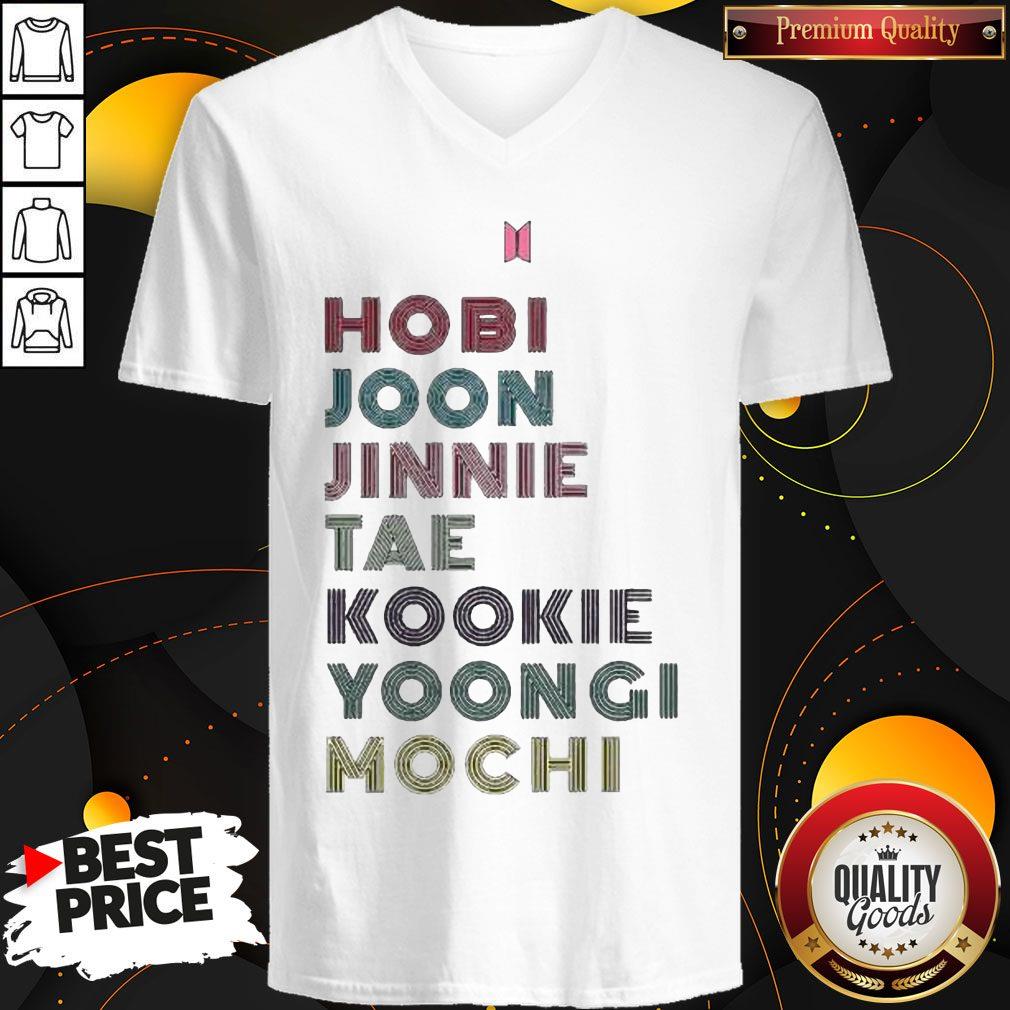 Funny Hobi Joon Jinnie Tae Kookie Yoongi Mochi Vintage Shirt