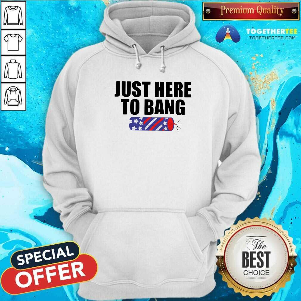 Funny Just Here To Bang Shirt