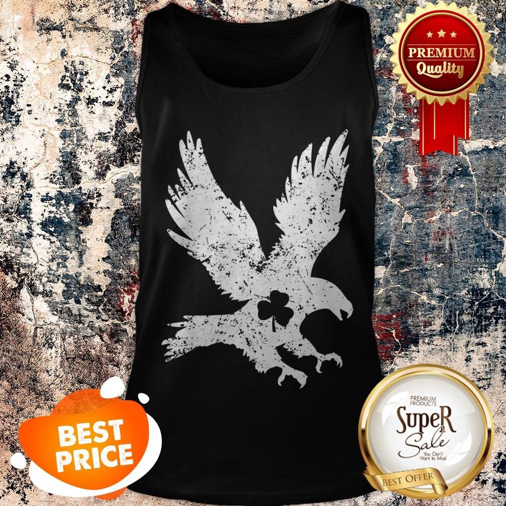 Funny Shamrock Eagle Lover Costume St Patrick Day Gift Shirt