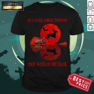 Dachshund On A Dark Desert Highway Cool Wind In My Hair Halloween Shirt