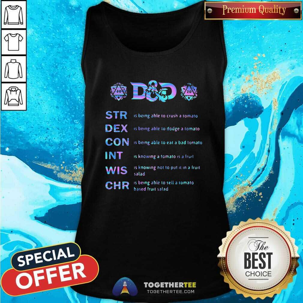 Good Dad Str Dex Con Int Wis Chr Shirt