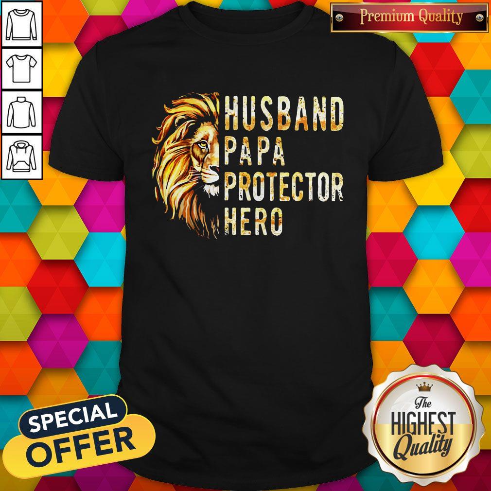 Good Husband Papa Protector Hero Old Shirt