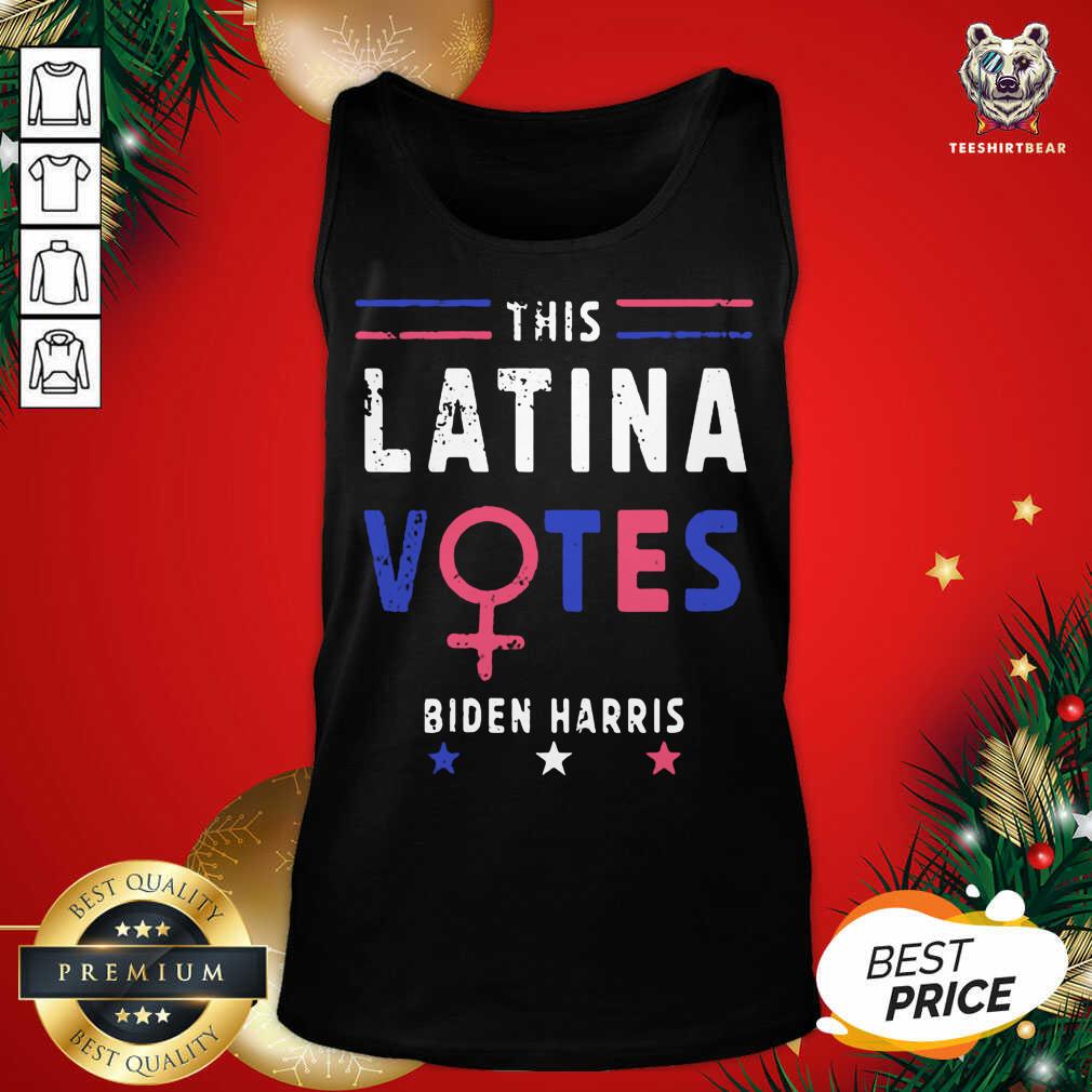 Good This Latina Votes Biden Harris Stars Election Shirt