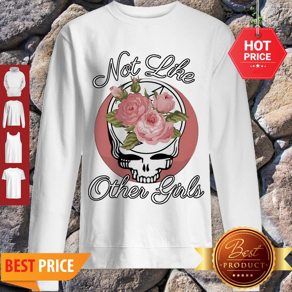 Grateful Dead Logo Roses Not Like Other Girl Shirt